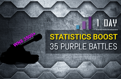 Statistics boost: 35 Purple battles